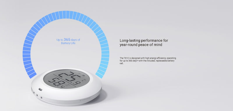 EZVIZ T51C temperatūras un mitruma sensors