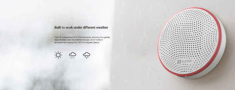 EZVIZ T9C wireless outdoor siren