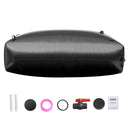 Salokāma ūdens uzglabāšanas tvertne 1000 l, PVC, pārnēsājama, melna