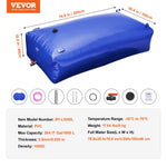 Portable water storage tank 1000 L, 1000D PVC, foldable