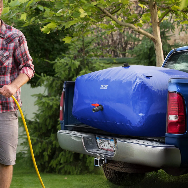 Pārnēsājama ūdens uzglabāšanas tvertne 1000 l, 1000D PVC, salokāma