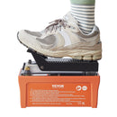 VEVOR Pneimohidrauliskais sūknis 6895 bar ar 1,9 L tvertni, eļļas izeja NPT 10 mm, ieeja NPT 6,4 mm, 2 m šļūtene, kājas pedāļa vadība, piemērots auto virsbūves rāmja labošanas iekārtām un vilkšanas statņiem, oranžs