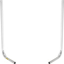 Laivu piekabes vadotne, 152 cm, 2 gab. tērauda stabi ar baltiem PVC pārklājumiem, komplektā visi stiprinājumi, piemērota ūdensslēpju, makšķerēšanas un buru laivu piekabēm