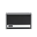 VEVOR 21,8 cm pārnēsājamā metāla instrumentu kaste ar 3 atvilktnēm, tērauda korpuss ar lodīšu gultņu mehānismu, EVA ieliktņiem un PP kājiņām, pulverkrāsas pārklājums, melna