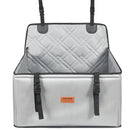 VEVOR Paaugstinātais auto sēdeklis suņiem līdz 18 kg, 600 x 500 x 190 mm, pelēks