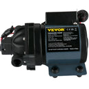 VEVOR mazgāšanas sūknis, 12 V DC, 26 l/min, spiediens līdz 4 bar, pašuzsūcošs ūdens sūknis ar pacēlumu līdz 3 m, EPDM vārsts, universāls sālsūdens filtrs un iekšējais/ārējais vītņots pieslēgums, kemperiem, laivām un jahtām