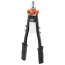 VEVOR manuālās kniedēšanas pistoles komplekts, ar 230 aklajām kniedēm, divroku kniedētājs ar 5 maināmiem uzgaļiem, 5 urbjiem un pārnēsāšanas koferi metāla, auto, mājas un DIY darbiem