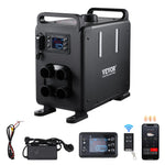 VEVOR Dīzeļdegvielas gaisa sildītājs220V un  12V 8 kW ar Bluetooth lietotnes vadību transportlīdzekļiem