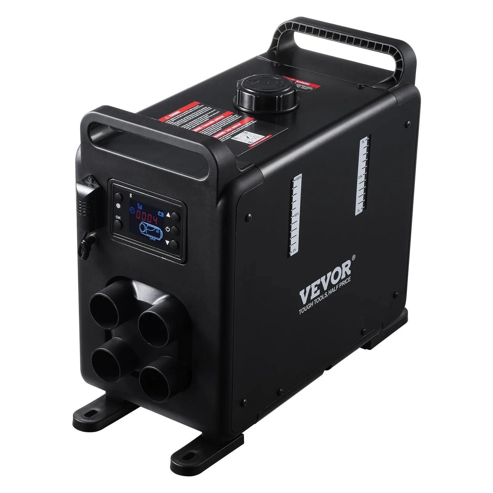 VEVOR Dīzeļdegvielas gaisa sildītājs220V un  12V 8 kW ar Bluetooth lietotnes vadību transportlīdzekļiem