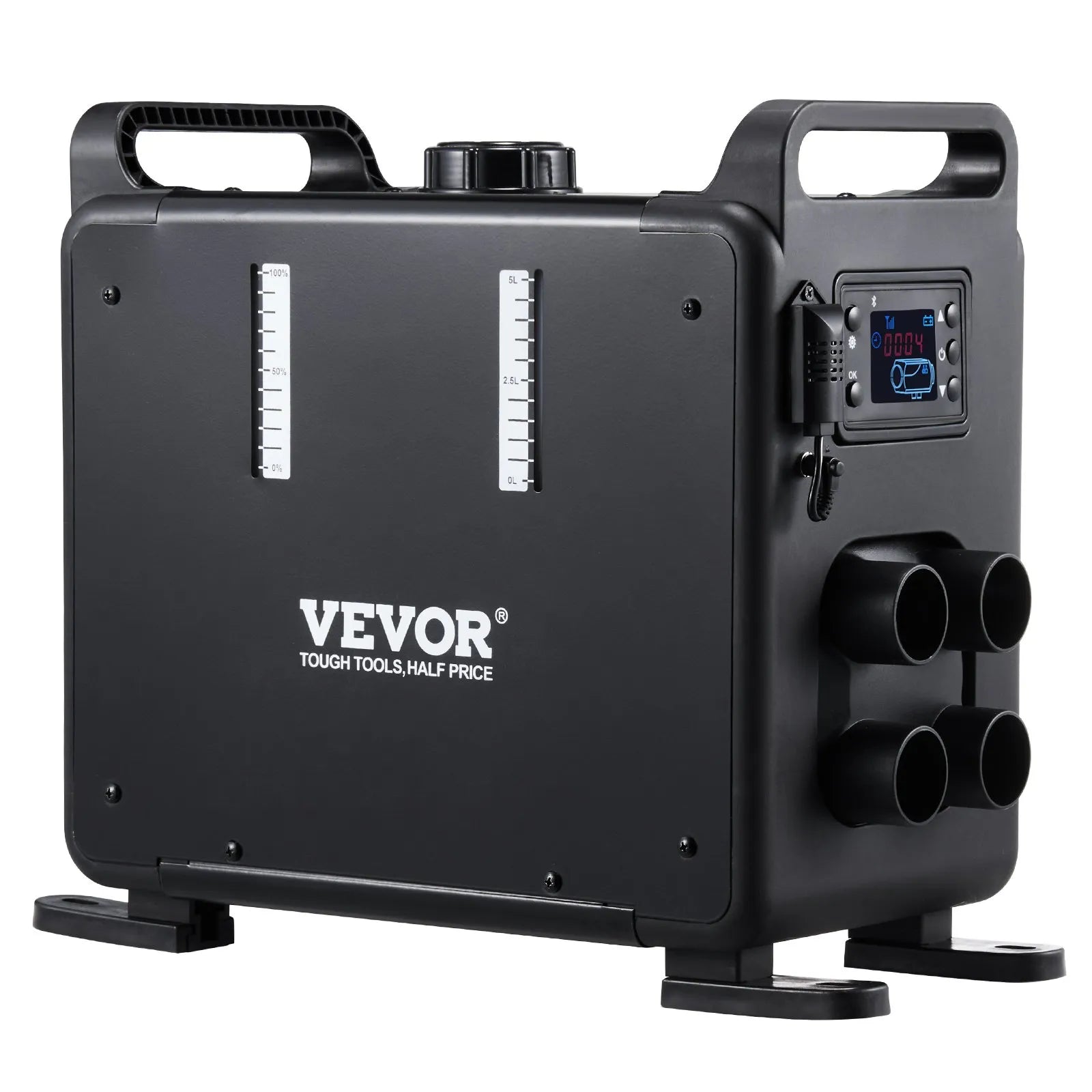 VEVOR Dīzeļdegvielas gaisa sildītājs220V un  12V 8 kW ar Bluetooth lietotnes vadību transportlīdzekļiem