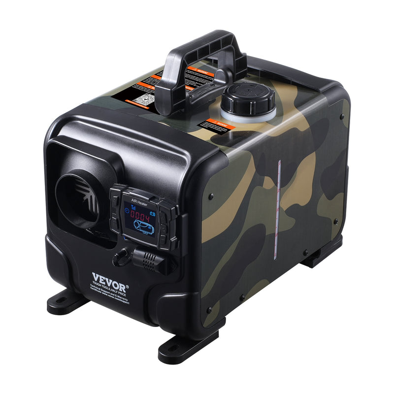 VEVOR dīzeļa gaisa sildītājs, 8 kW, 12 V, ar Bluetooth lietotni un tālvadību