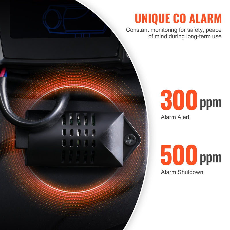 VEVOR dīzeļa gaisa sildītājs, 8 kW, 12 V, ar Bluetooth lietotni un tālvadību