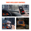 VEVOR dīzeļa gaisa sildītājs, 8 kW, 12 V, ar Bluetooth lietotni un tālvadību