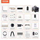 VEVOR dīzeļa gaisa sildītājs, 8 kW, 12 V, ar Bluetooth lietotni un tālvadību