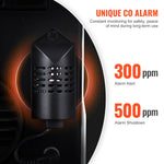 220V un 12V 2KW VEVOR dīzeļa gaisa sildītājs 2.2L baka Bluetooth APP tālvadības pults lietošanai ārpus telpām