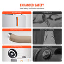 New_220V и 12V/24V 2KW VEVOR дизельный воздухонагреватель 2.2L baka Bluetooth APP пульт дистанционного управления для наружного использования