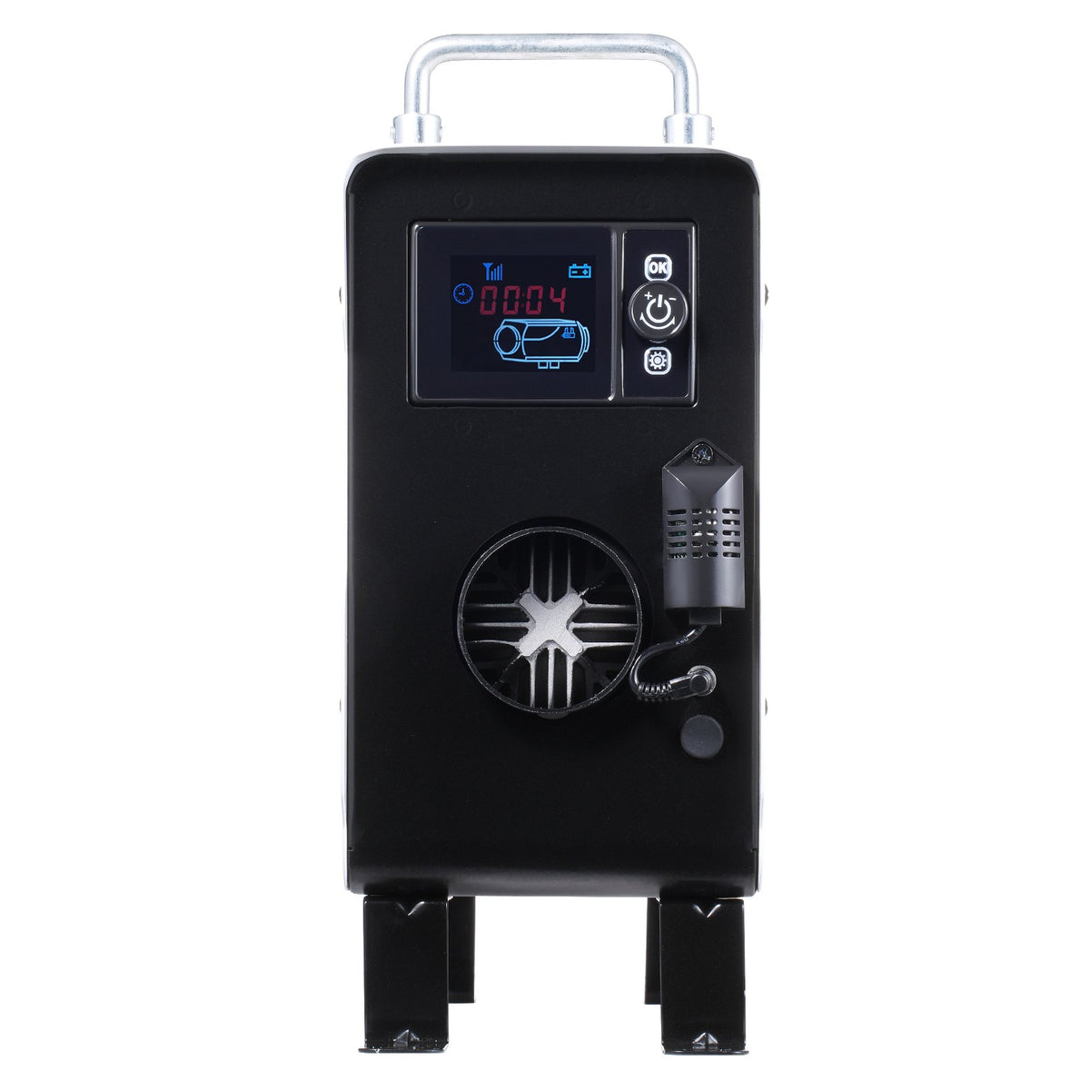 220V un 12V 2KW VEVOR dīzeļa gaisa sildītājs 2.2L baka Bluetooth APP tālvadības pults lietošanai ārpus telpām