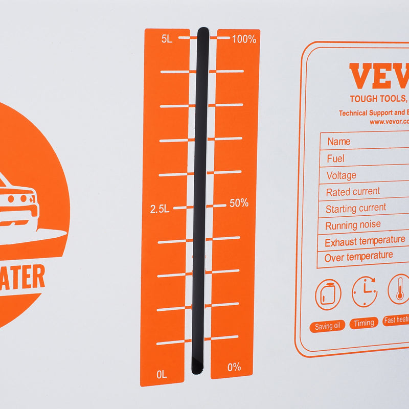 220V un 12V 8KW VEVOR dīzeļa gaisa sildītājs  Bluetooth APP tālvadības pults lietošanai ārpus telpām
