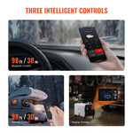 220V un 12V 8KW VEVOR dīzeļa gaisa sildītājs  Bluetooth APP tālvadības pults lietošanai ārpus telpām