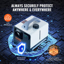 220V ja 12V VEVOR 5-8KW diisel õhksoojendi kõik ühes diisel õhksoojendajas koos kaugjuhtimispuldi ja LCD ekraaniga, kiire kütmine, madal müra, kaasaskantav diislikütteseade veoautodele, kaubikutele, haagistele, haagissuvilatele ja siseruumidele.