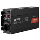 VEVOR чистая синусоида инвертор преобразователь мощности 1000W DC12V AC230V, инвертор LCD, пульт дистанционного управления, CE