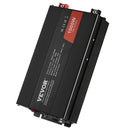 VEVOR чистая синусоида инвертор преобразователь мощности 1000W DC12V AC230V, инвертор LCD, пульт дистанционного управления, CE
