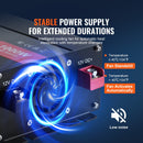 VEVOR чистая синусоида инвертор преобразователь мощности 1000W DC12V AC230V, инвертор LCD, пульт дистанционного управления, CE