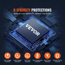 VEVOR чистая синусоида инвертор преобразователь мощности 2000W DC12V AC230V, инвертор LCD, пульт дистанционного управления, CE