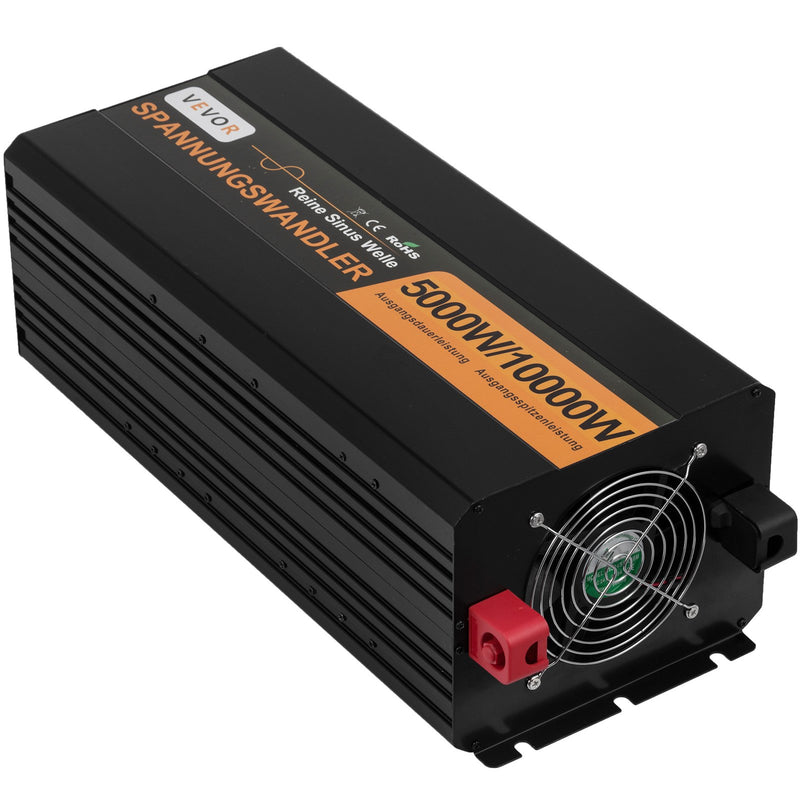 VEVOR 5000W 24V 230V pure sine wave inverter generator 10000W MAX