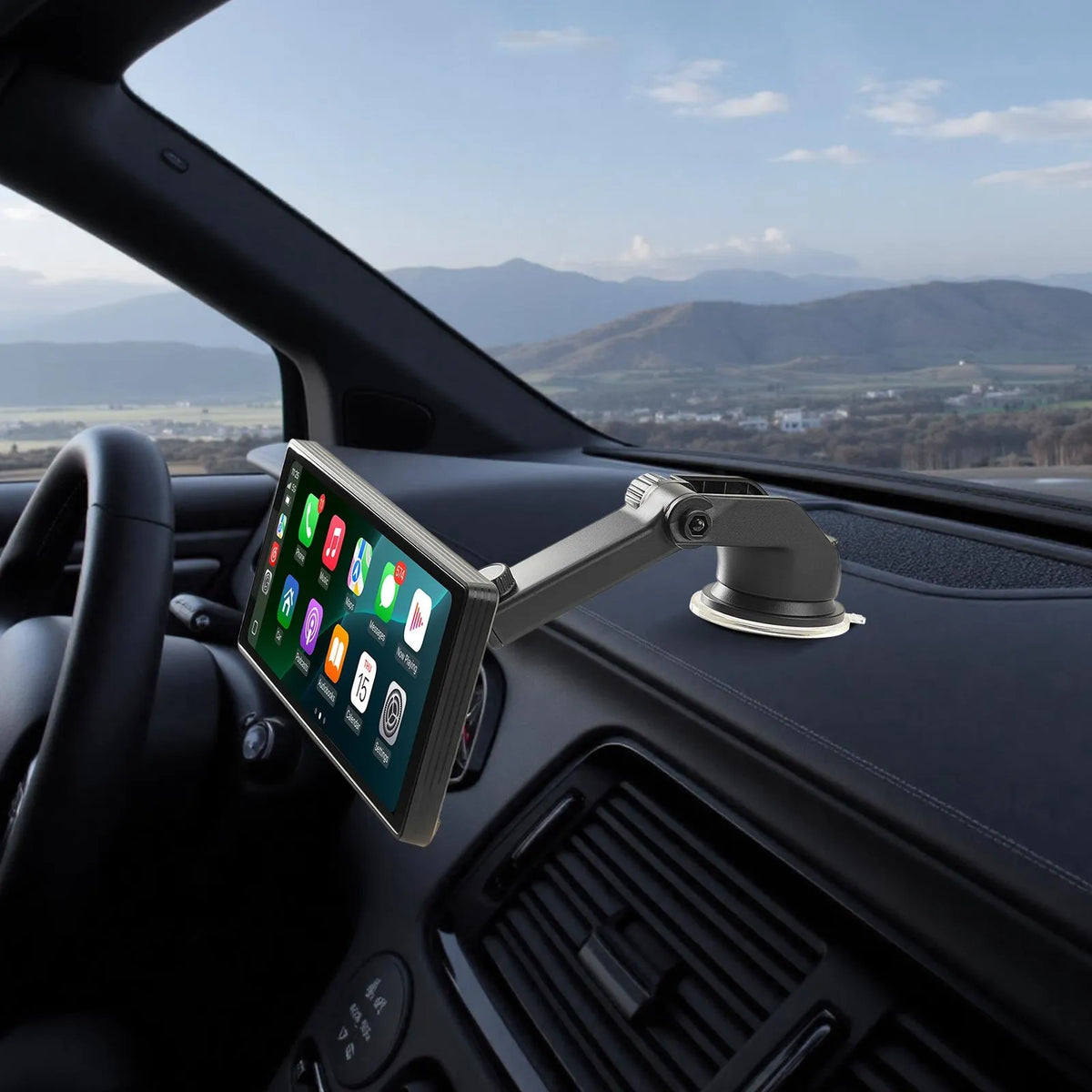 Автомобильный мультимедийный проигрыватель с сенсорным экраном 254 мм, Apple CarPlay, Android Auto, Bluetooth