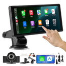 Automašīnas multimediju sistēma ar 25,4 cm skārienekrānu, Apple CarPlay, Android Auto, priekšējo/aizmugurējo kameru