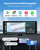 Automašīnas multimediju sistēma ar 25,4 cm skārienekrānu, Apple CarPlay, Android Auto, priekšējo/aizmugurējo kameru