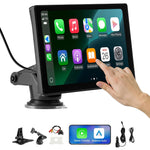 Auto multimeediasüsteem 9-tollise (228,6 mm) puuteekraaniga, Apple CarPlay, Android Auto ja tahavaatekaameraga.
