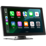Auto multimeediasüsteem 9-tollise (228,6 mm) puuteekraaniga, Apple CarPlay, Android Auto ja tahavaatekaameraga.