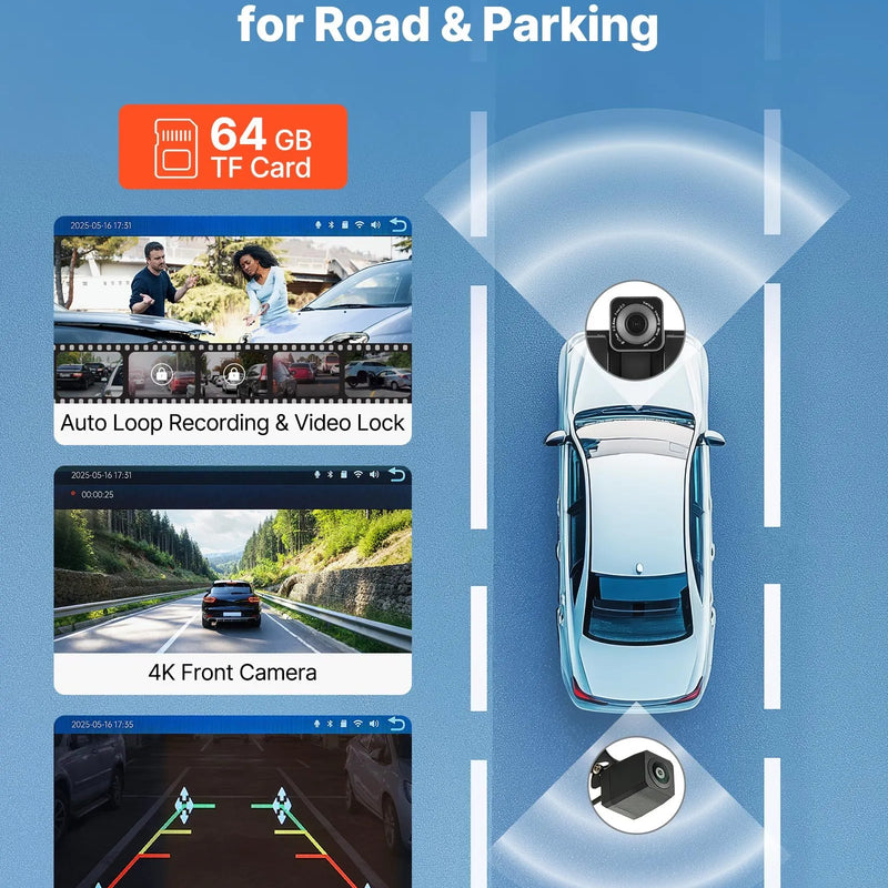 Auto multivides sistēma ar 22,9 cm skārienekrānu, Apple CarPlay, Android Auto, priekšējo/aizmugurējo kameru