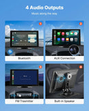 Auto multivides sistēma ar 22,9 cm skārienekrānu, Apple CarPlay, Android Auto, priekšējo/aizmugurējo kameru