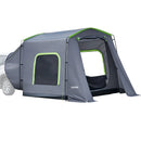 VEVOR liela SUV telts 5–9 personām, 3,23 x 2,44 m visu sezonu bagāžnieka telts ar ventilējamu durvju paneli un sieta logiem, PU3000 mm ūdensizturīga divējādas lietošanas auto aizmugures durvju telts kempingam un pārgājieniem
