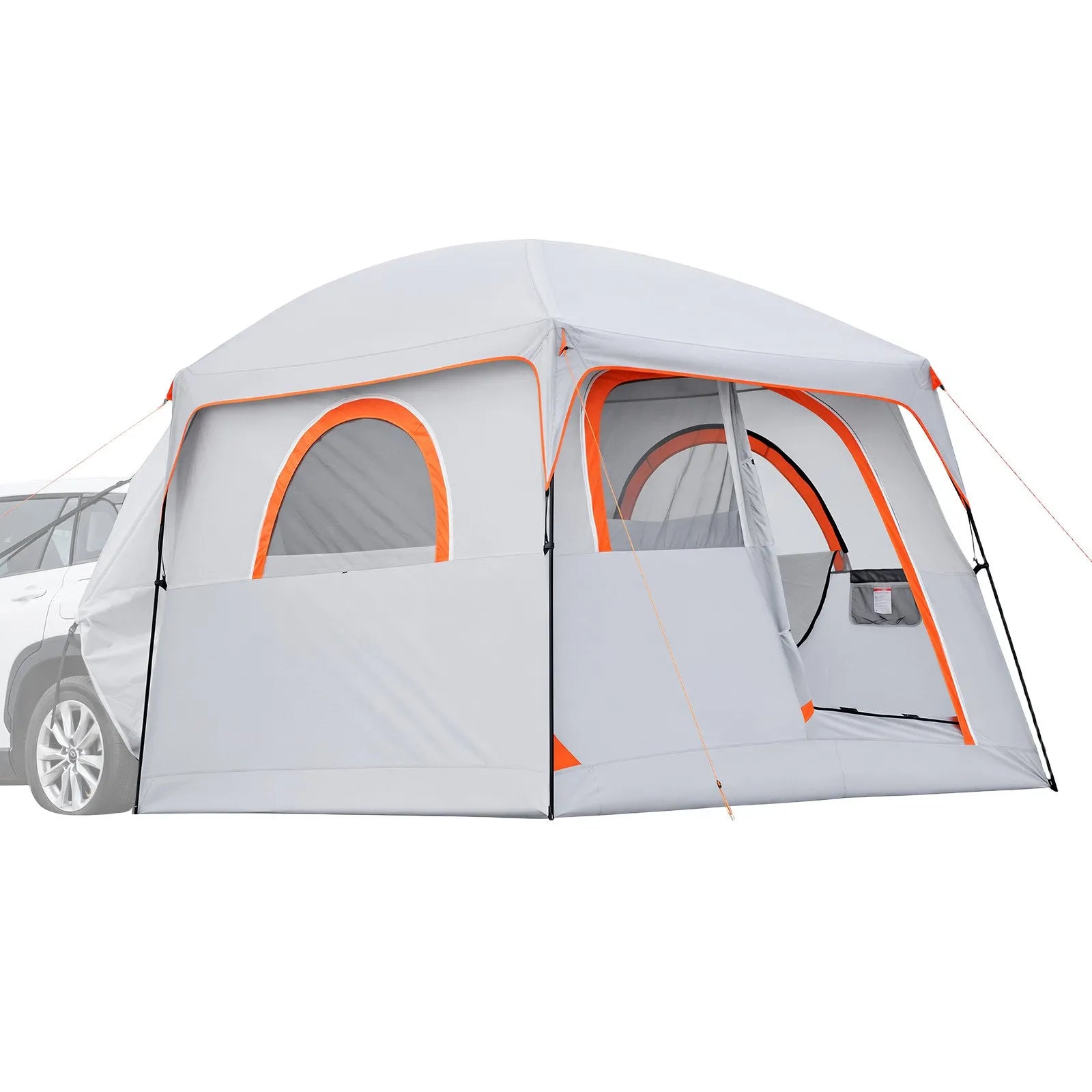 VEVOR SUV telts 6 personām 3,05 × 2,74 m, 3 sezonu bagāžnieka telts ar ventilējamām durvīm un sieta logiem, PU2000 mm ūdensizturība, divējāda lietošana, piemērota kempingam un pārgājieniem