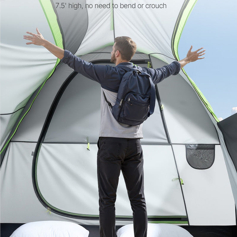 VEVOR Automobiļa Telts 2400 x 2400 x 2150 mm, Ūdensnecaurlaidīga (PU2000), Piemērota 5-8 Personām