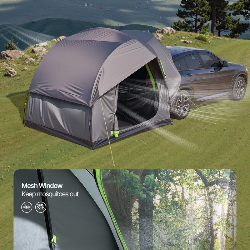 VEVOR Automobiļa Telts 2400 x 2400 x 2150 mm, Ūdensnecaurlaidīga (PU2000), Piemērota 5-8 Personām