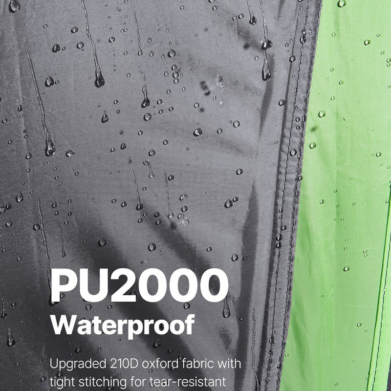 VEVOR Truck Tent 152-158 см, водонепроницаемая (PU2000) палатка для кемпинга на базе пикапа, подходит для 2-3 человек