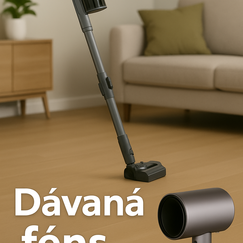 AENO SC2 Putekļu 530 W, 0,8 L, pelēks, un dāvanā fēns  AHD0002