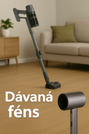 AENO SC2 Putekļu 530 W, 0,8 L, pelēks, un dāvanā fēns  AHD0002