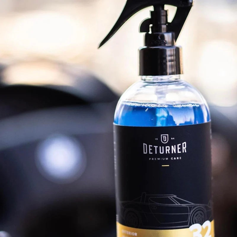 Stiklu tīrīšanas līdzekli 250ML-DETURNER HYDRO GLASS CLEANER,kas padara apstrādāto virsmu ūdens atgrūdošu (hidrofobu