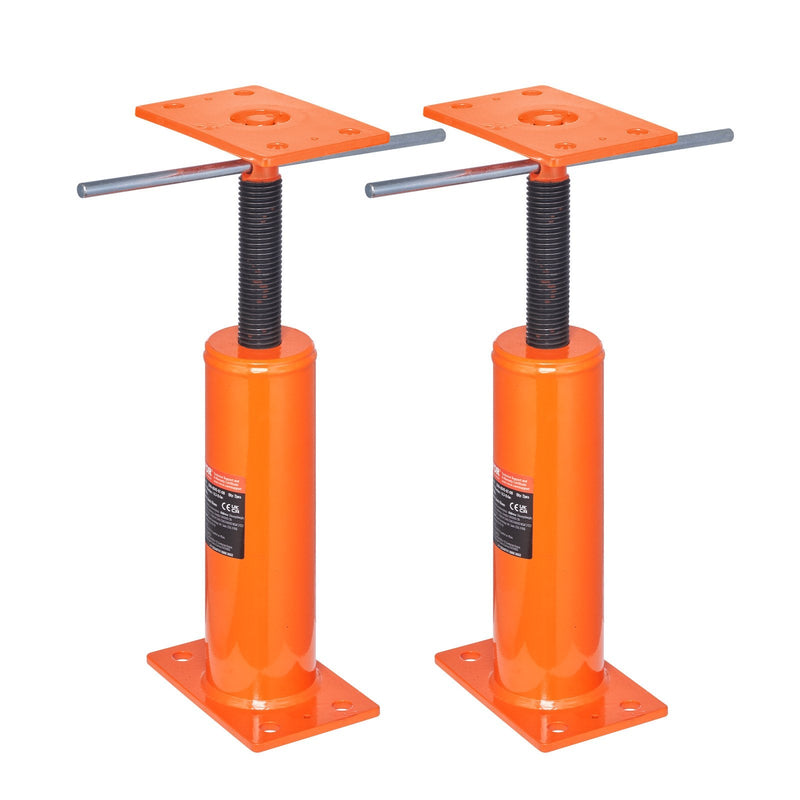 VEVOR 2 gabali regulējami grīdas pacēlāji mājas grīdas izlīdzināšanai, pacelšanas augstums 304,8-406,4 mm