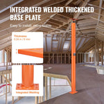 VEVOR Regulējams grīdas domkrats mājas grīdas izlīdzināšanai, pacelšanas augstums 137-381 cm