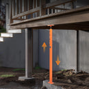VEVOR Regulējams grīdas domkrats mājas grīdas izlīdzināšanai, pacelšanas augstums 134,62–236,22 cm