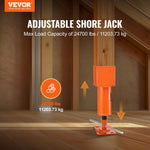 VEVOR Regulējams grīdas pacēlājs mājas grīdas izlīdzināšanai, pacelšanas augstums 29,46–40,64 cm
