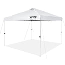 VEVOR Retractable awning 305 x 305 cm, with wheel storage bag and special accessories bag, white