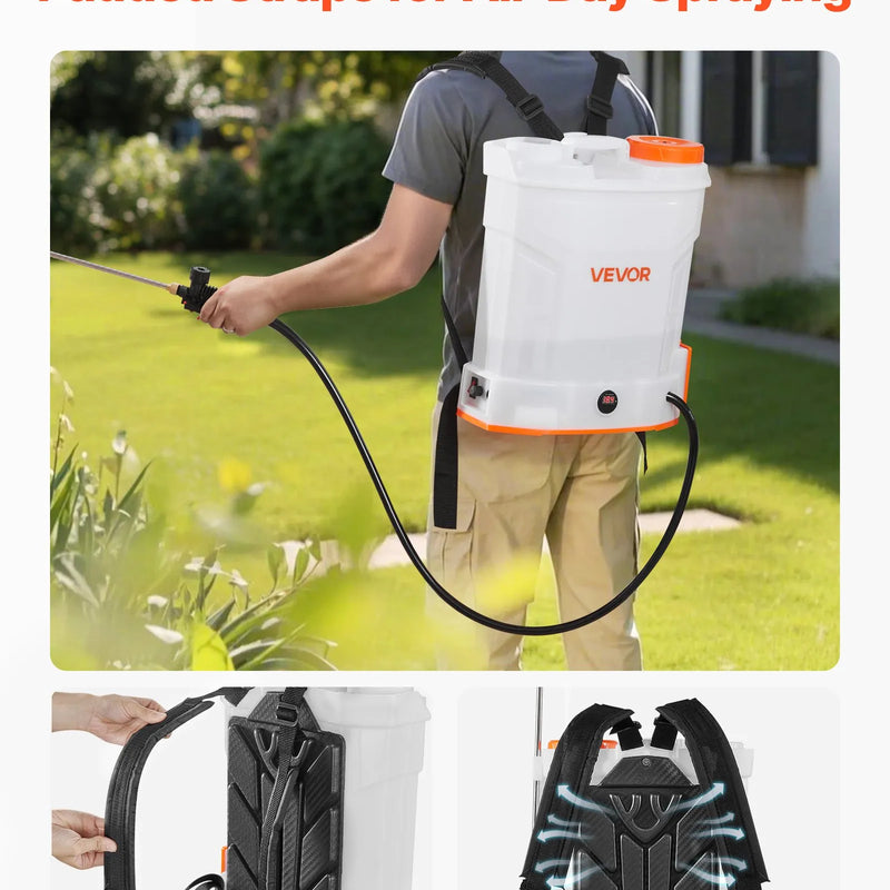 12 litru akumulatora mugursomas smidzinātājs, 0–6,2 bar, 2 h darbības laiks, dārzam un zālienam